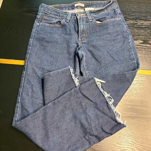 Dockers Jeans with Unfinished Bottom Size 2M EUC - Picture 2 of 9